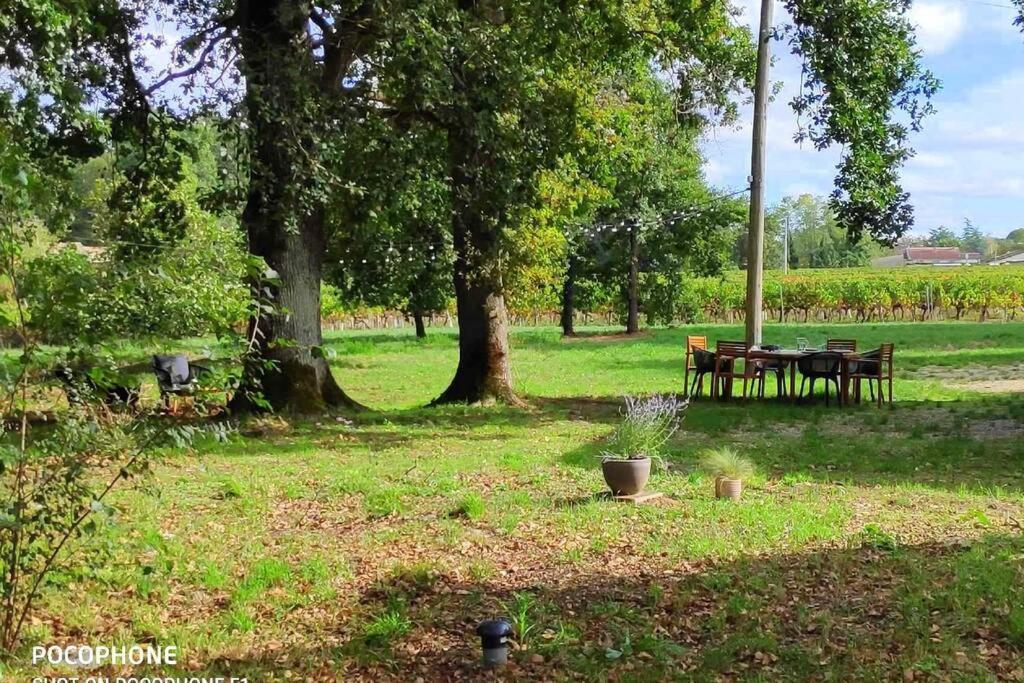 Вилла Moulin De Bigorre Saint-Genes-de-Castillon Экстерьер фото